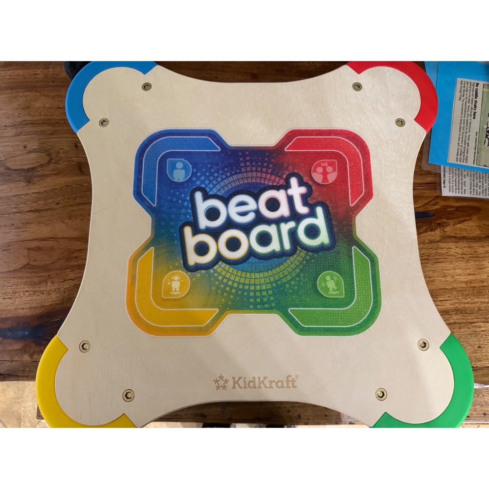 KidKraft Beat Board Electronic Wooden Balance Game for Kids Light Up Activity